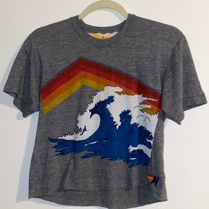 Aviator Nation Ocean 🌊 Tee Size Small Super Rad 😎